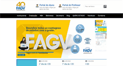 Desktop Screenshot of fagv.com.br